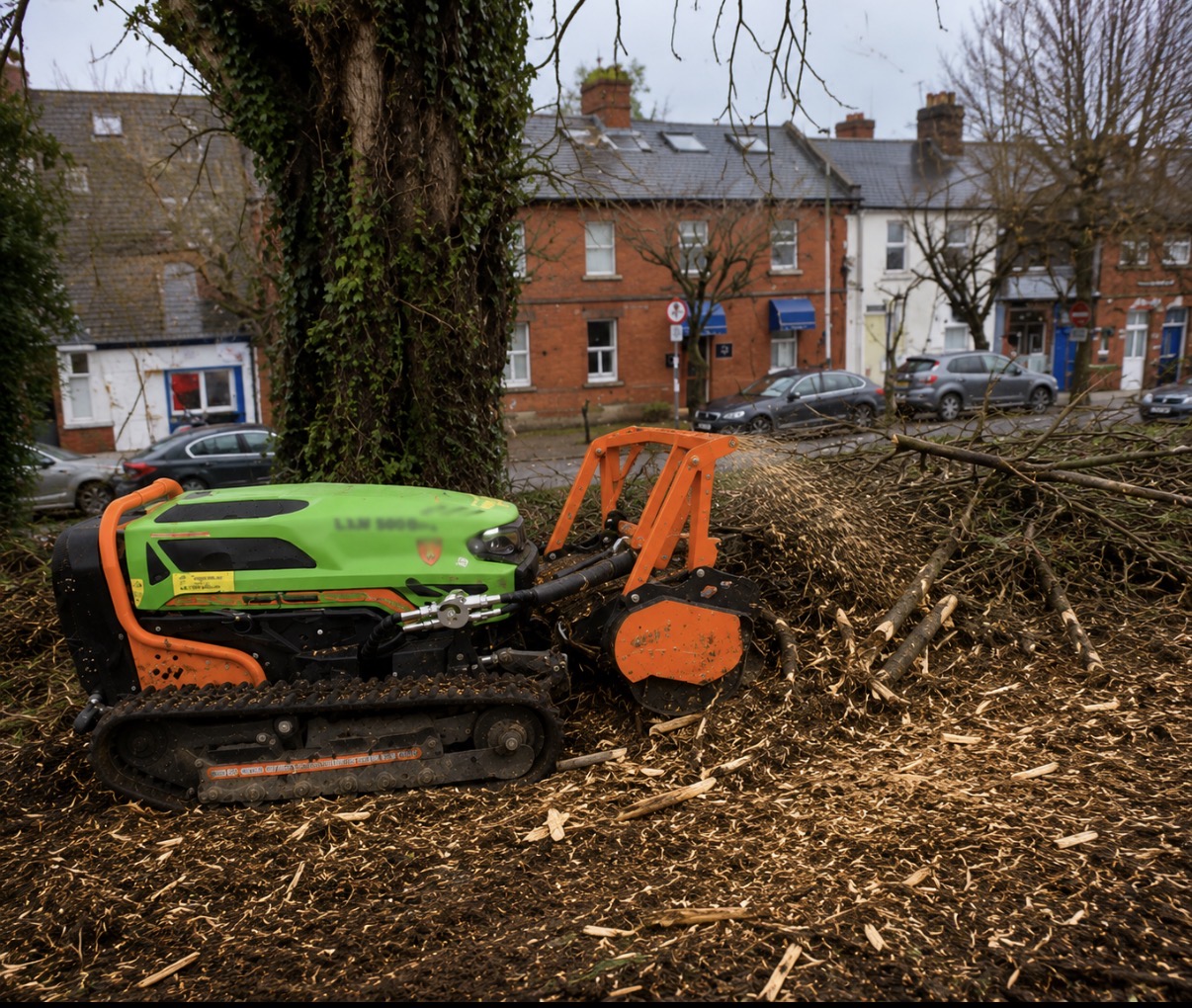 Robotic Mulching